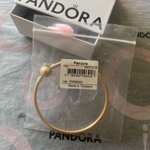 ⭐️Pandora 14K Gold Bangle ⭐️